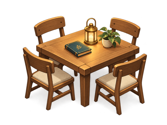 Tabletop illustration